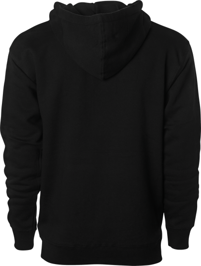 Fly Racing DBK Hoodie Black 2X - Comfortable 70% Cotton/30% Polyester Blend with Embroidered Artwork - Kelly Motorsports