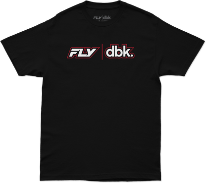 Fly Racing DBK Tee Black Large – Comfortable and Durable Motorcycle Apparel - Kelly Motorsports