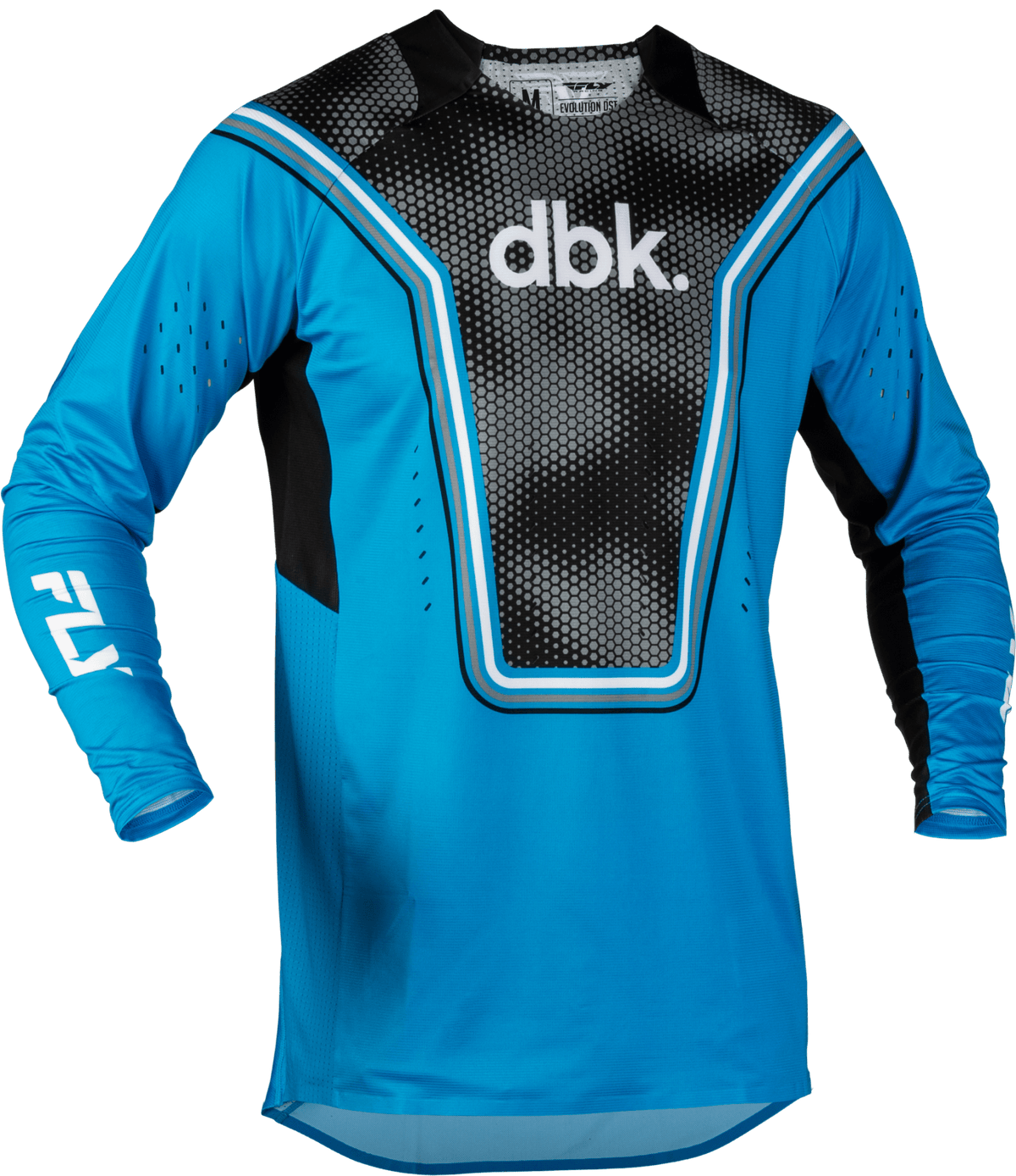 Fly Racing Evolution DST DBK Jersey Blue/Black/White *New* - Kelly Motorsports