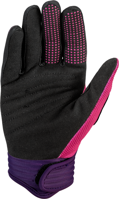 Fly Racing F 16 Gloves Pink and Mauve Small - All - Performance Riding Gloves - Kelly Motorsports