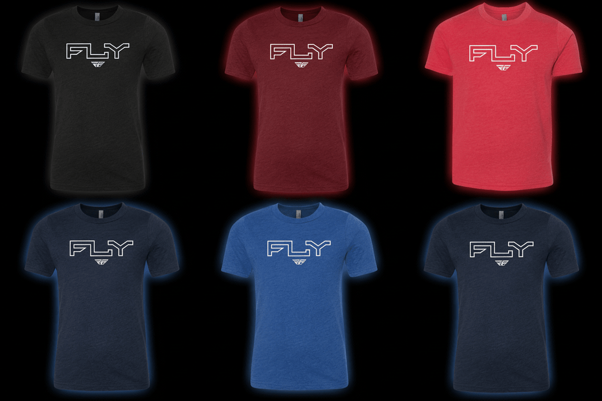 Fly Racing Fly Edge Tee Adult & Youth - Kelly Motorsports