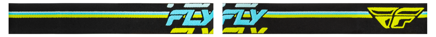 Fly Racing Focus Snow Goggle Blk/Hi Vis with Green Mirror and Yellow Lens - Kelly Motorsports