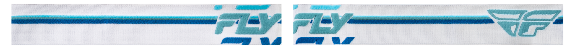 Fly Racing Focus Snow Goggle White/Blue with Blue Mirror Lens - Kelly Motorsports