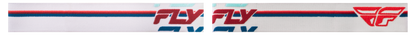 Fly Racing Focus Snow Goggle with Smoke and Dark Blue Lens - Red/White Frame - Kelly Motorsports