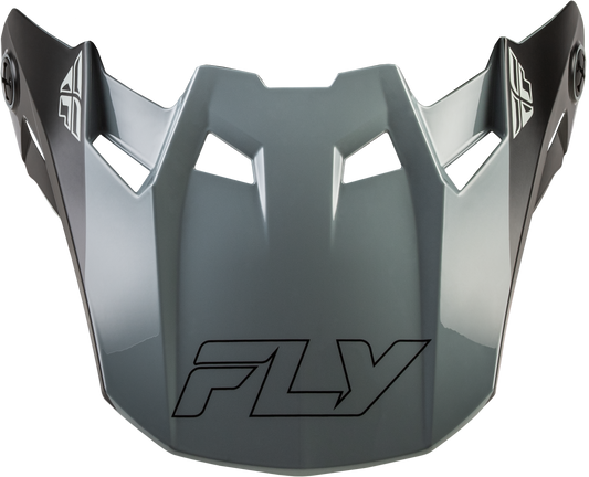 FLY RACING Formula CC Glide Visor Black/Grey XL/2X – Replacement Helmet Visor - Kelly Motorsports
