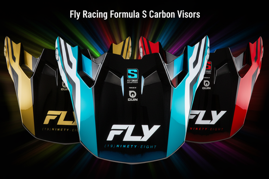 Fly Racing Formula S Carbon Visors Hero