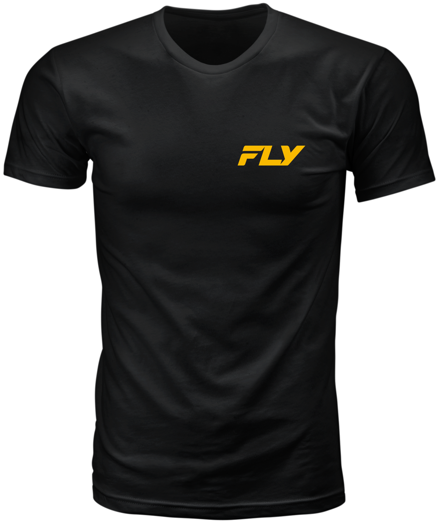 Fly Racing Freeride Tee Black Medium - Comfortable 100% Cotton Crew Neck T-Shirt - Kelly Motorsports