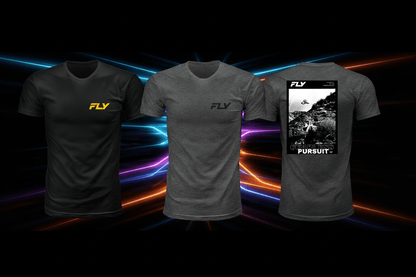 Fly Racing Freeride Tee - Comfortable 100% Combed Ring-Spun - Kelly Motorsports