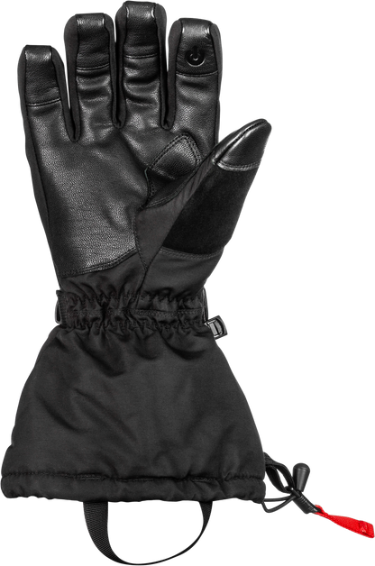 Fly Racing Ignitor Heated Gloves Black Large - Waterproof, Touch Screen Compatible with Adjustable Heat Control - Kelly Motorsports