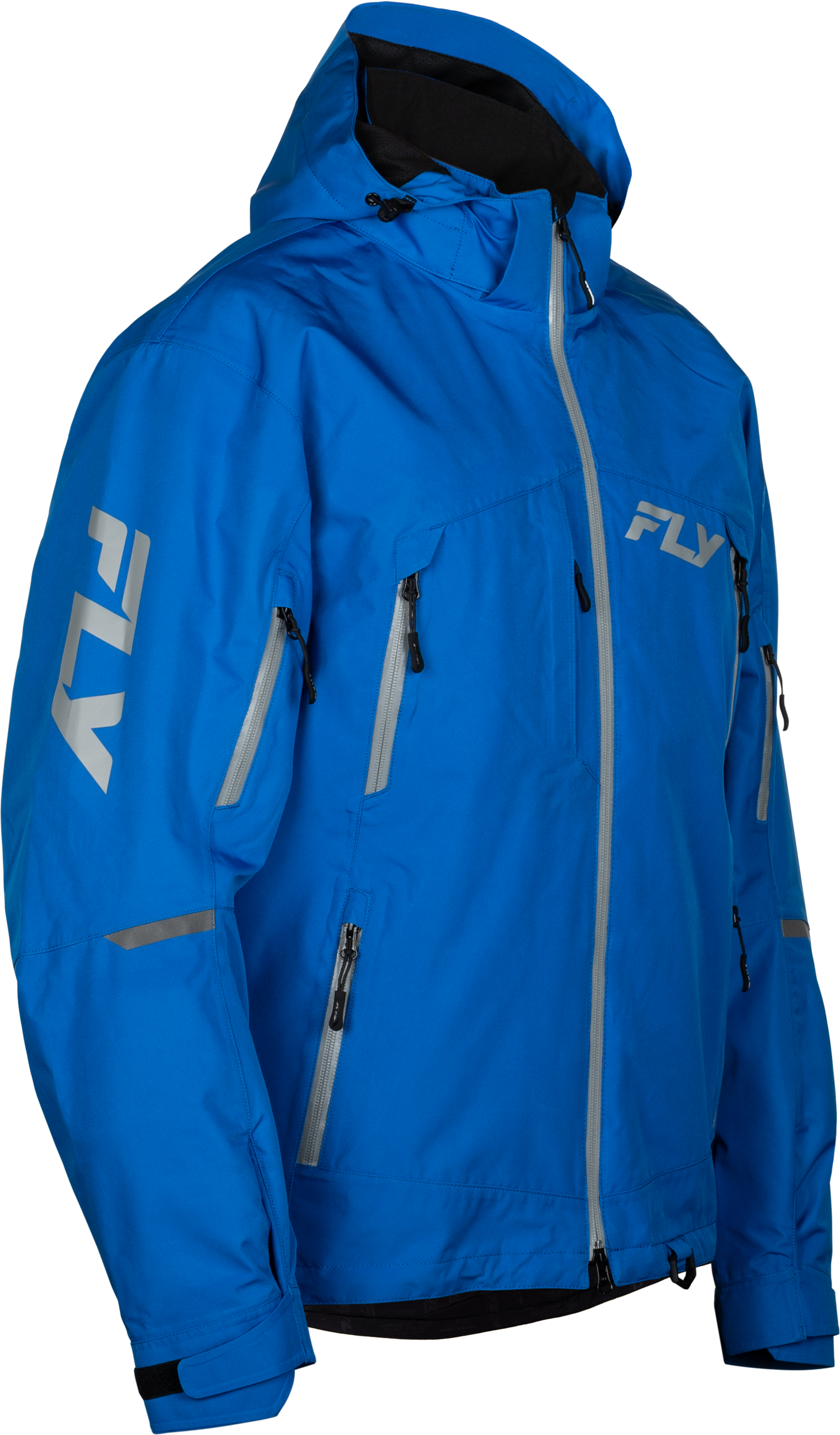 Fly Racing Incline Jacket Blue/Grey – Waterproof and Breathable Motorcycle Outerwear - Kelly Motorsports