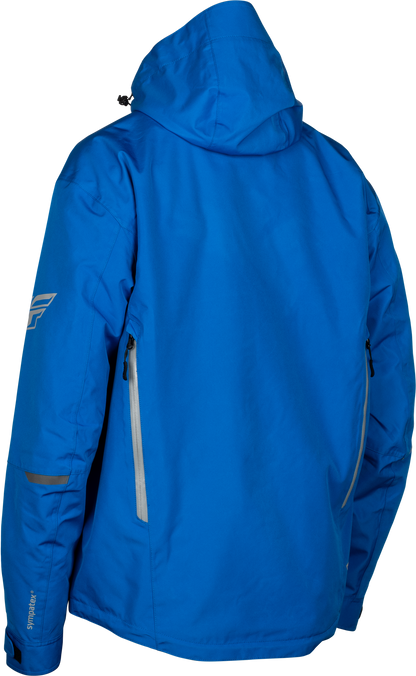 Fly Racing Incline Jacket Blue/Grey – Waterproof and Breathable Motorcycle Outerwear - Kelly Motorsports