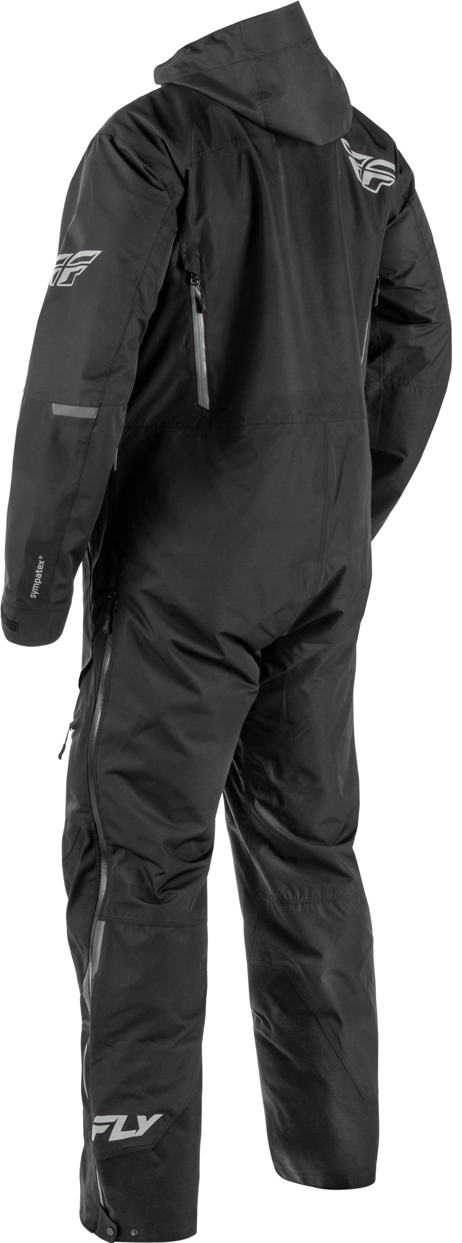 Fly Racing Incline Monosuit Black 2X - Waterproof Breathable Motorcycle Suit with Safety Features - Kelly Motorsports
