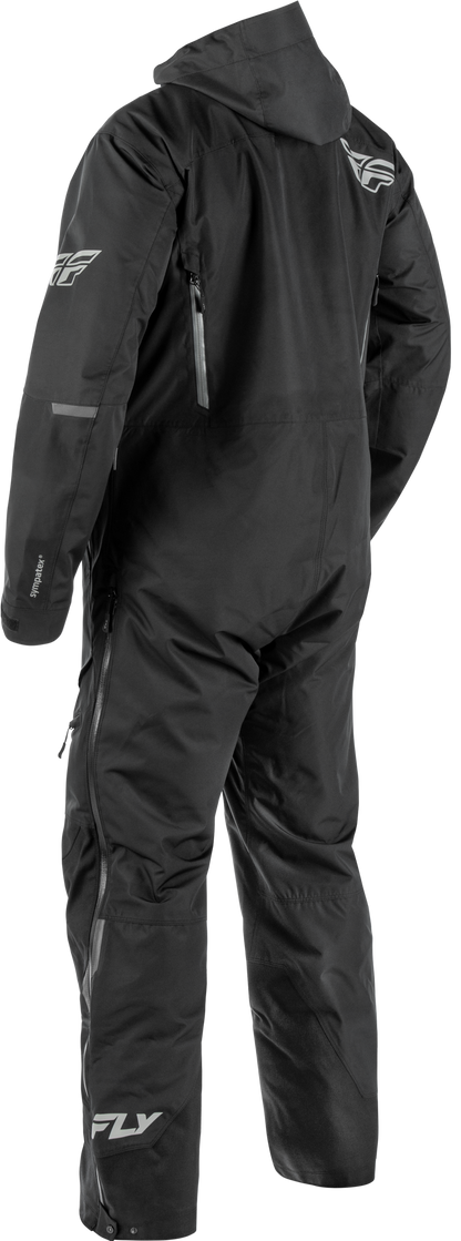 Fly Racing Incline Monosuit Black 2X - Waterproof Breathable Motorcycle Suit with Safety Features - Kelly Motorsports