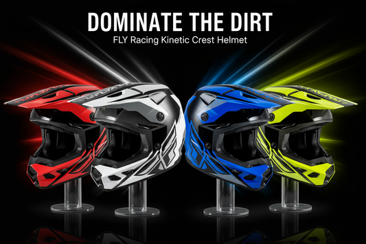 FLY Racing Kinetic Crest Helmet Hero
