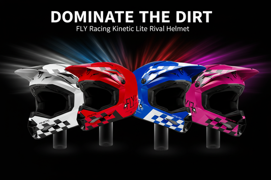 FLY Racing Kinetic Lite Rival Helmet Hero
