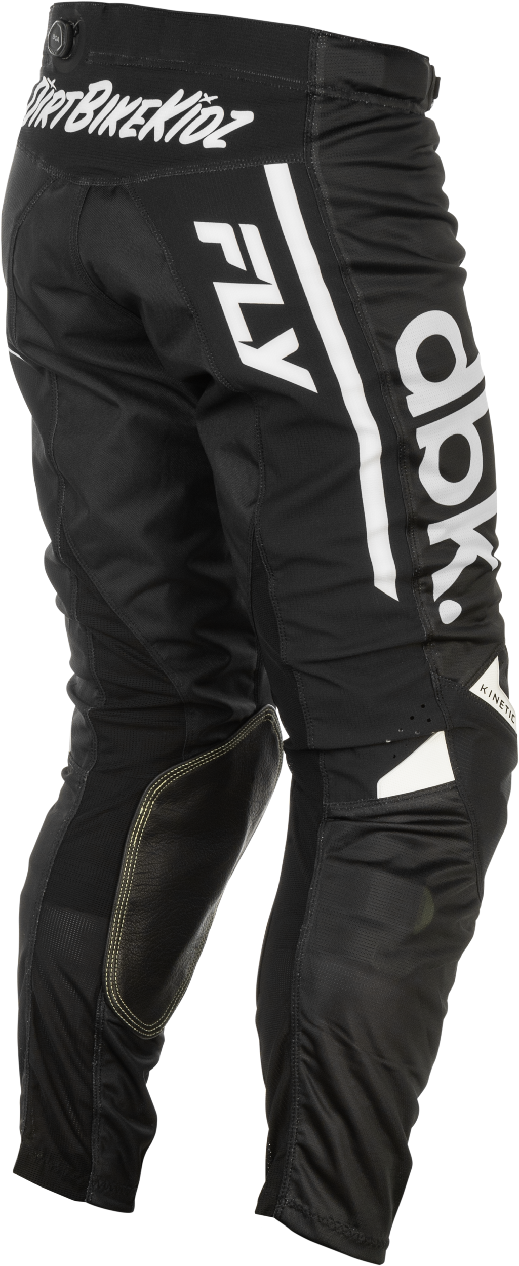 Fly Racing Kinetic Mesh Dbk Pants Black/White Size 32 - Kelly Motorsports