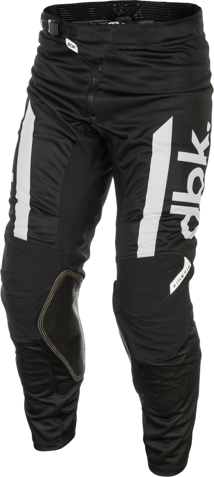 Fly Racing Kinetic Mesh Dbk Pants Black/White Size 32 - Kelly Motorsports