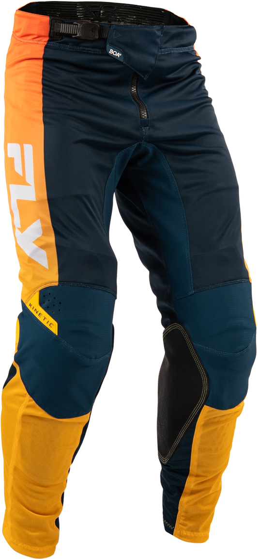 Fly Racing Kinetic Mesh Pants Navy/Orange Size 30 - Kelly Motorsports