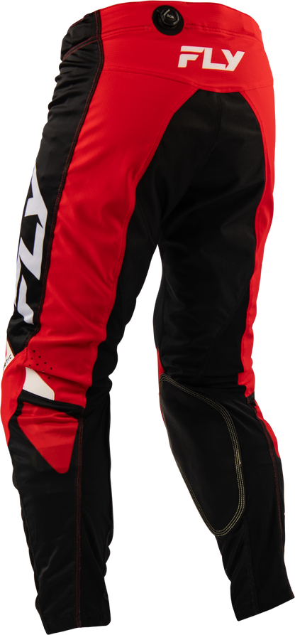 Fly Racing Kinetic Mesh Pants Red/Black/White Size 34 – Durable, Comfortable Motorcycle Riding Gear - Kelly Motorsports