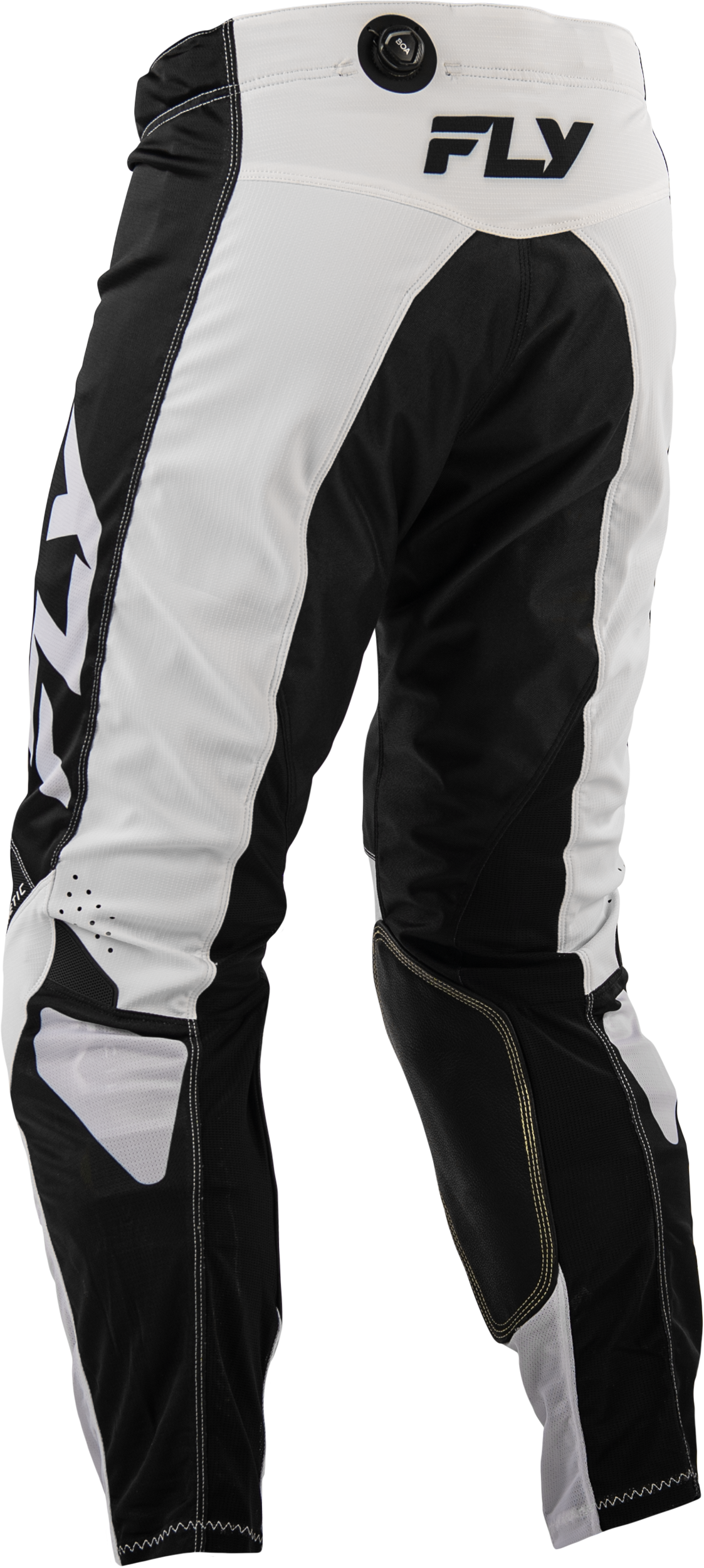 Fly Racing Kinetic Mesh Pants White/Black Size 32 with Adjustable Fit and Durable Construction - Kelly Motorsports