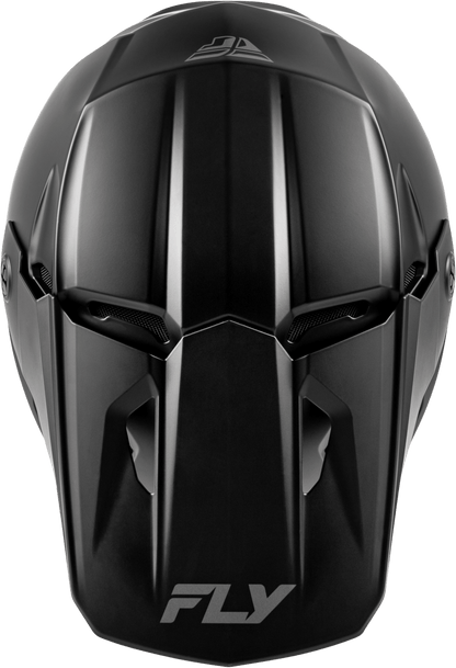 Fly Racing Kinetic Solid Matte Black Helmet Youth & Adult - Kelly Motorsports