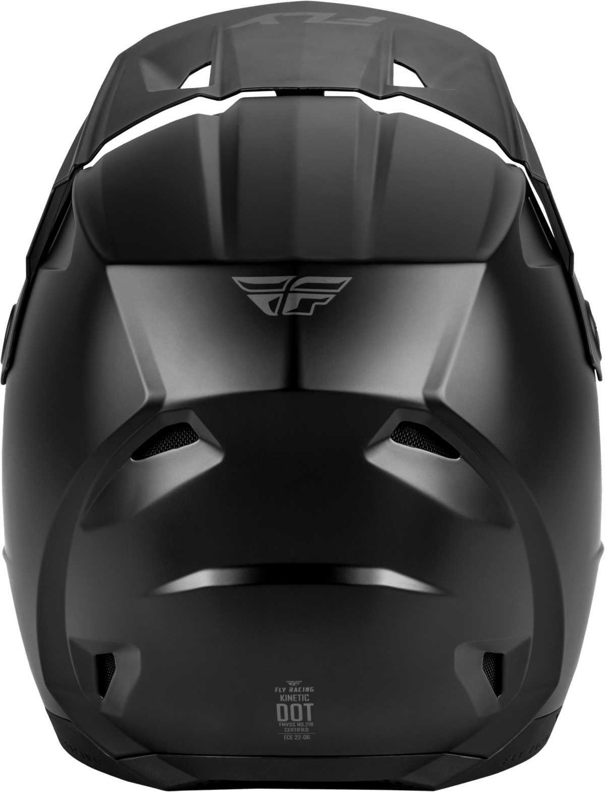 Fly Racing Kinetic Solid Matte Black Helmet Youth & Adult - Kelly Motorsports
