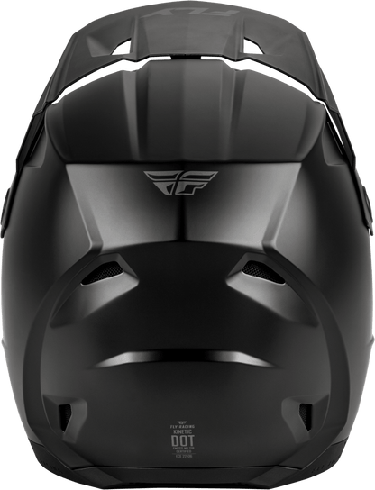 Fly Racing Kinetic Solid Matte Black Helmet Youth & Adult - Kelly Motorsports