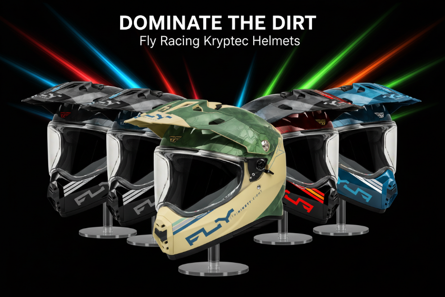 Fly Racing Kryptec Helmets Hero