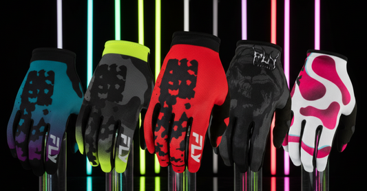 FLY Racing Lite Flake Gloves Hero