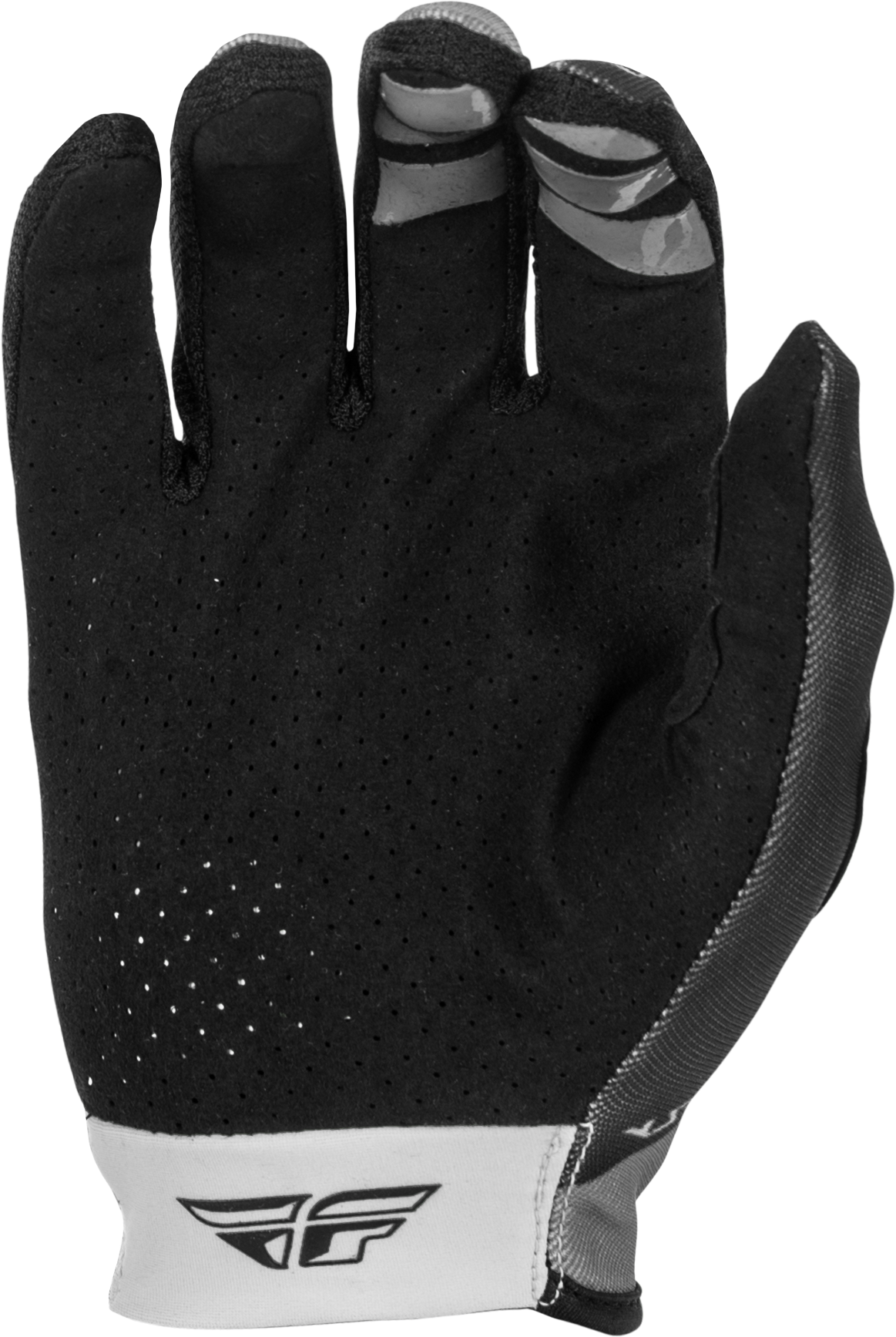 Fly Racing Lite Gloves Grey/Black 3X - Minimalist Race Gloves with Touch Screen Compatibility - Kelly Motorsports