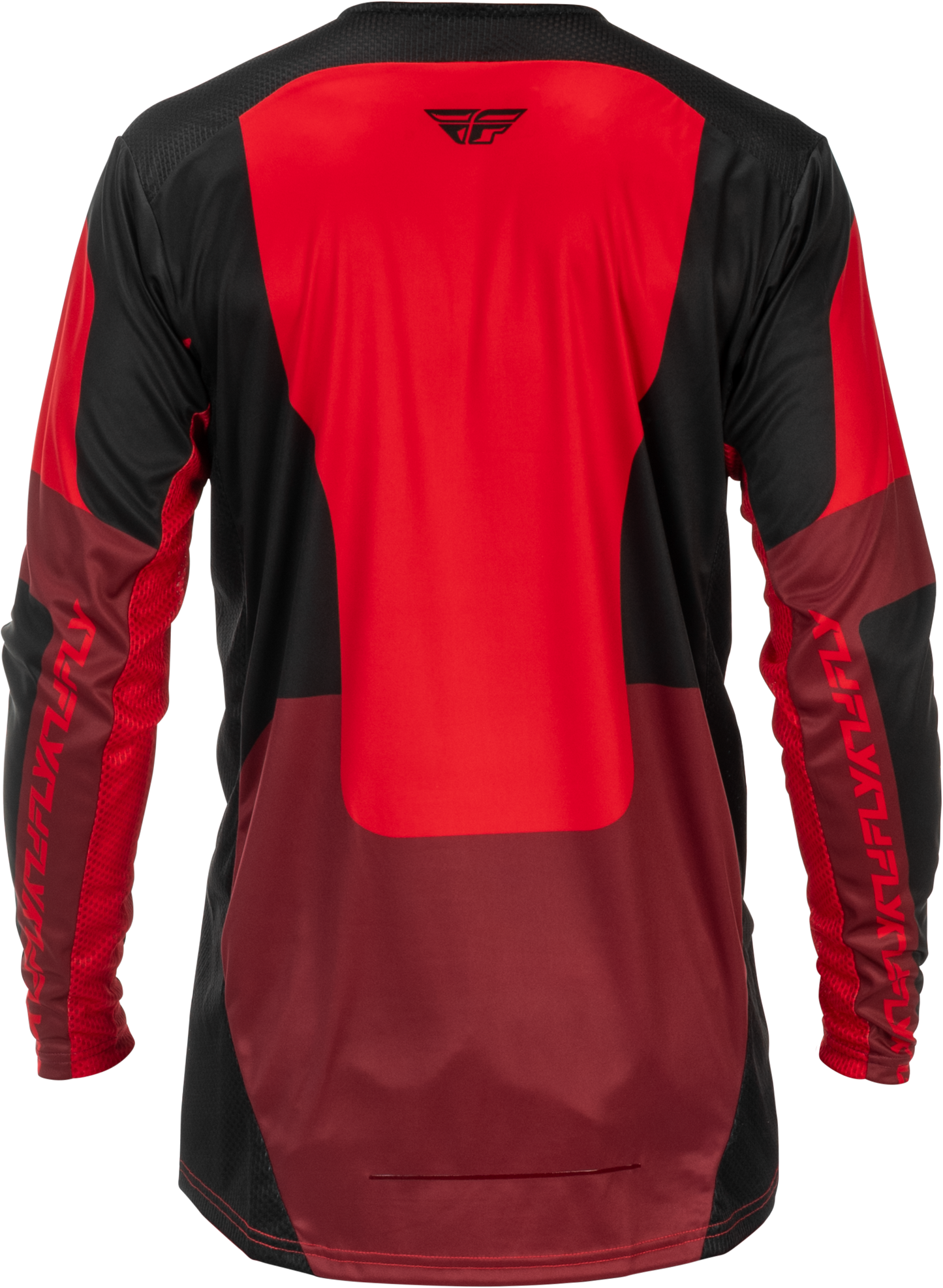 Fly Racing Lite Jersey Black/Red 2X for Motorcycle and BMX Racing - Kelly Motorsports