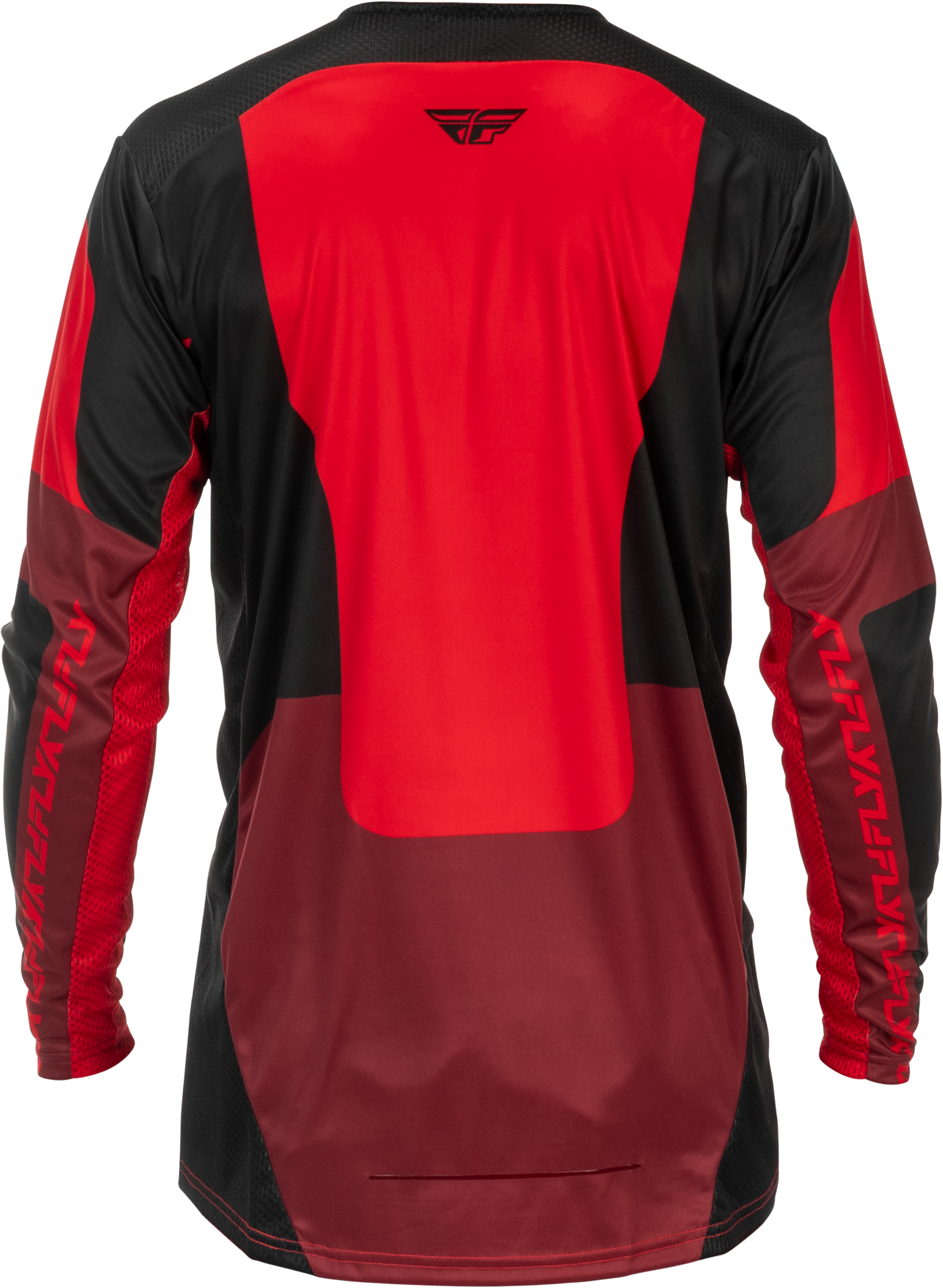 Fly Racing Lite Jersey Black/Red 2X for Motorcycle and BMX Racing - Kelly Motorsports