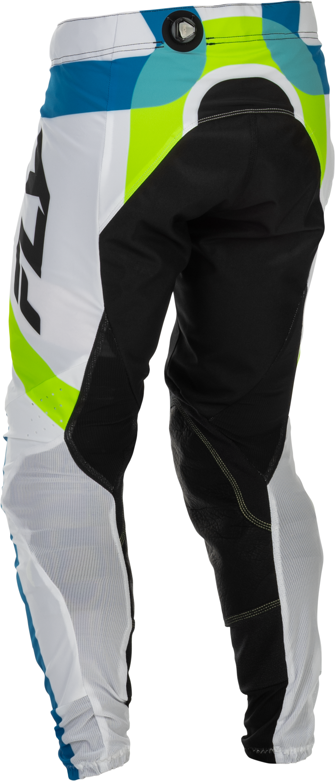 Fly Racing Lite Le Current Pants White, Lime, Blue Size 32 - Kelly Motorsports