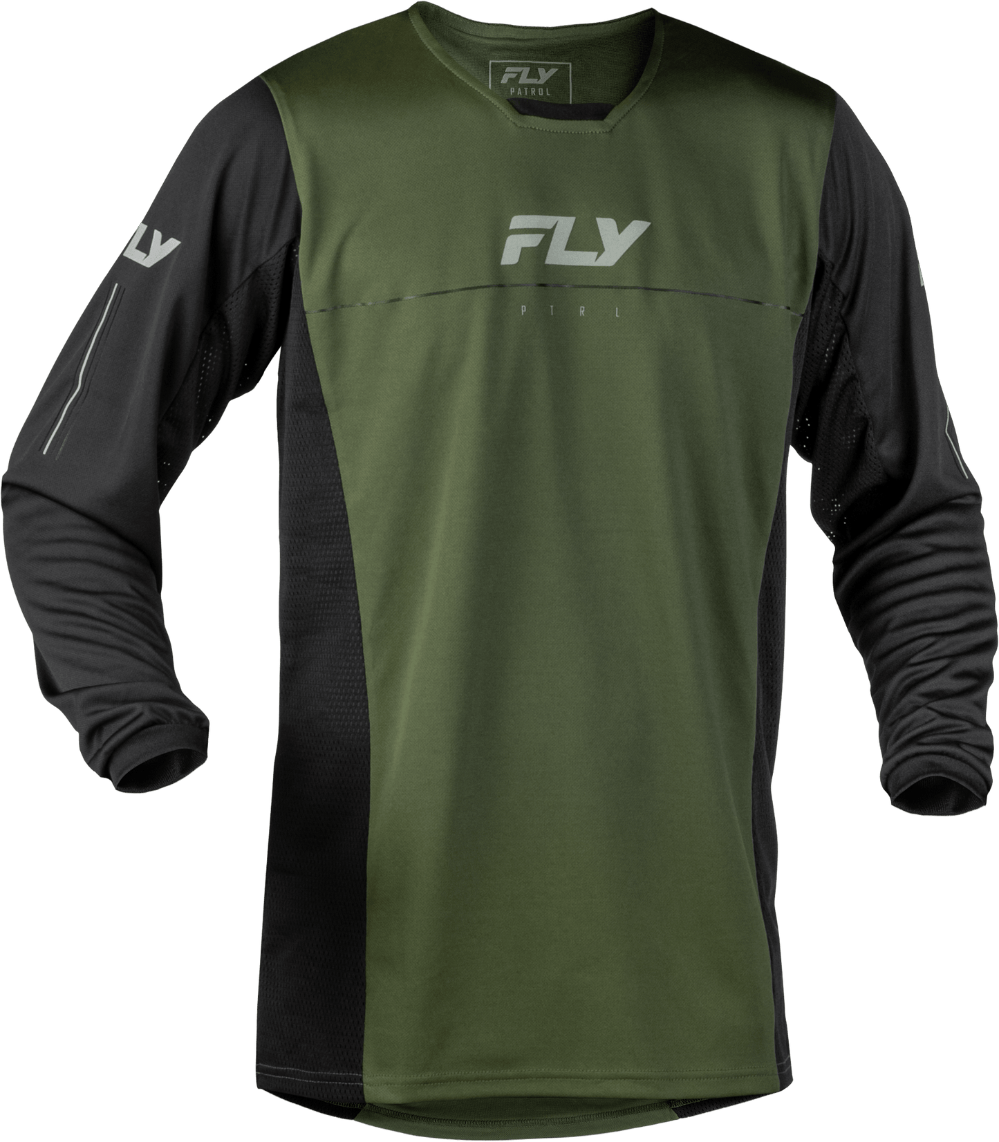 Fly Racing Patrol Jersey Ventilated w/Reflective Details - Kelly Motorsports