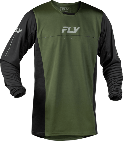 Fly Racing Patrol Jersey Ventilated w/Reflective Details - Kelly Motorsports