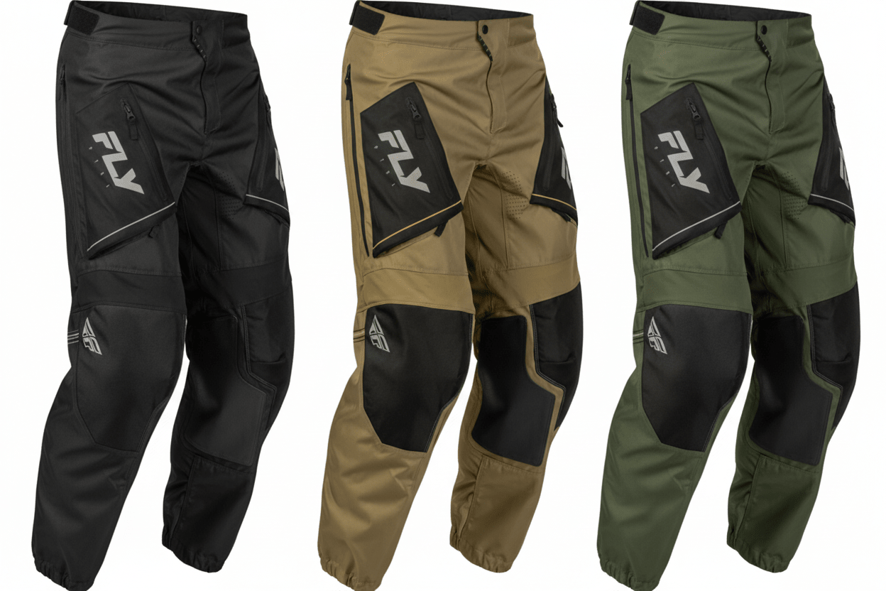 Fly Racing Patrol Pants - Durable Ventilated Motorcycle Riding Pants - Kelly Motorsports