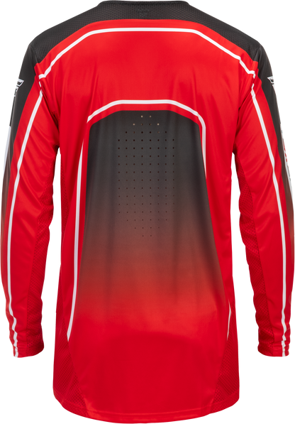 Fly Racing Rayce Bicycle Jersey Red/Black/White XL - Performance Cycling Jersey for Men - Kelly Motorsports