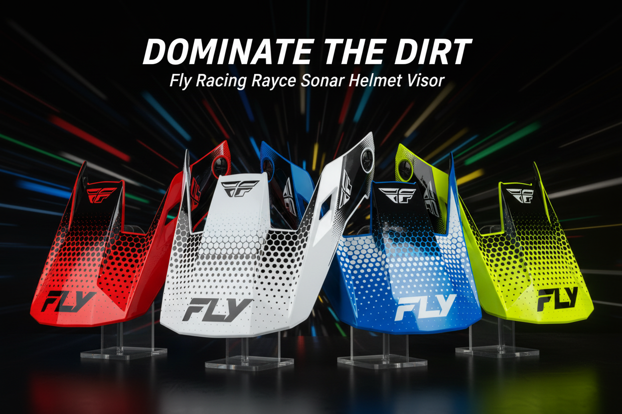 Fly Racing Rayce Sonar Helmet Visor Hero