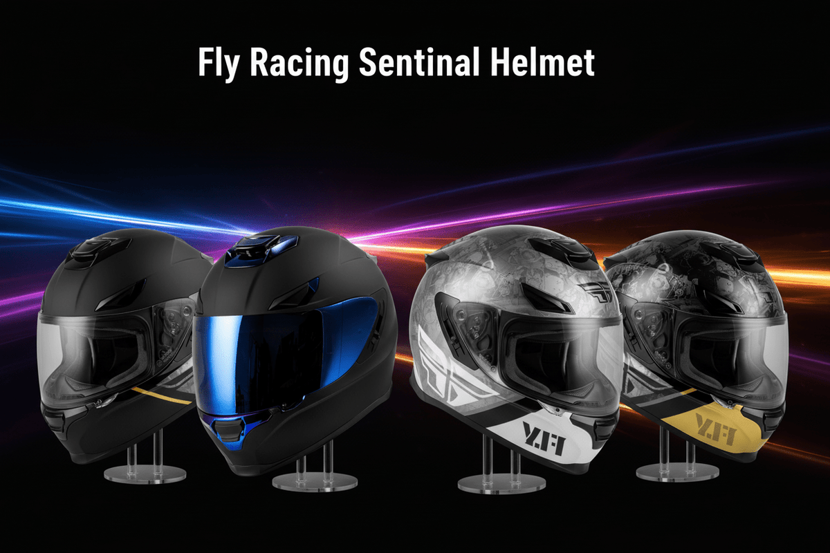 Fly Racing Sentinel Helmet 7-Choices - Kelly Motorsports