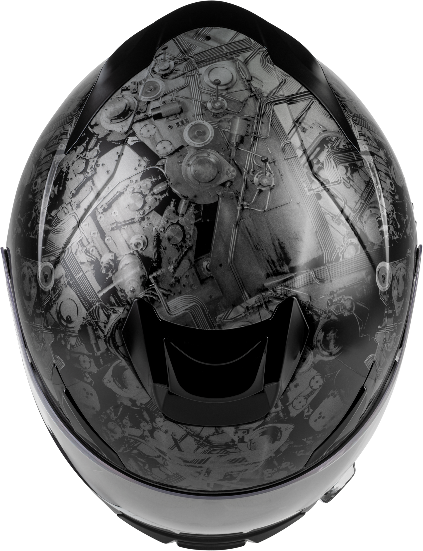 Fly Racing Sentinel Mechanical Helmet Black/Grey/Red Medium - Kelly Motorsports