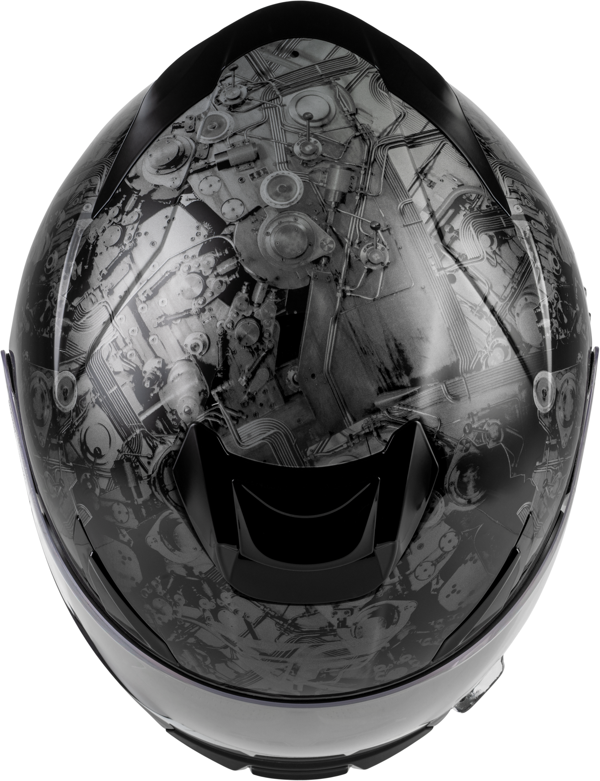 Fly Racing Sentinel Mechanical Helmet Black/Grey/Red Medium - Kelly Motorsports