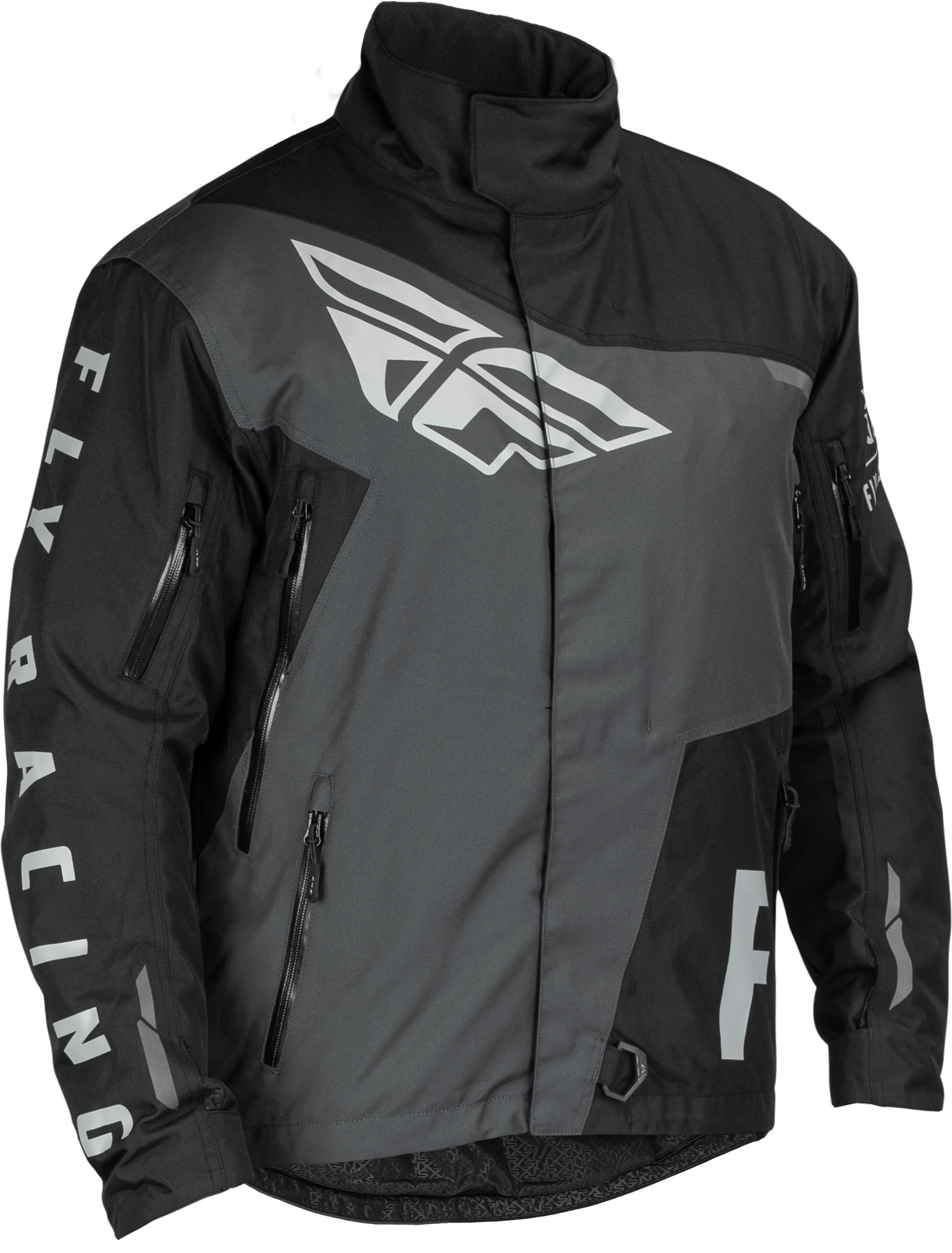 Fly Racing SNX Pro Jacket Black/Grey XL - Weatherproof Motorcycle Jacket with Insulation and Advanced Ventilation - Kelly Motorsports