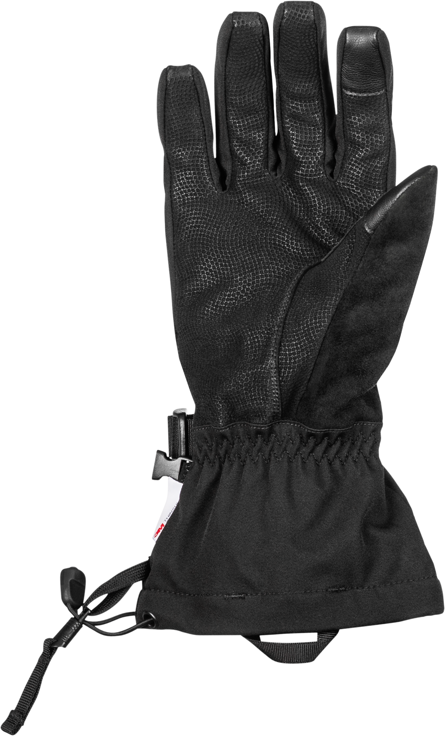 Fly Racing Title Gauntlet Gloves Black/Grey 3X – Weatherproof Motocross Gloves with 3M Thinsulate Insulation - Kelly Motorsports