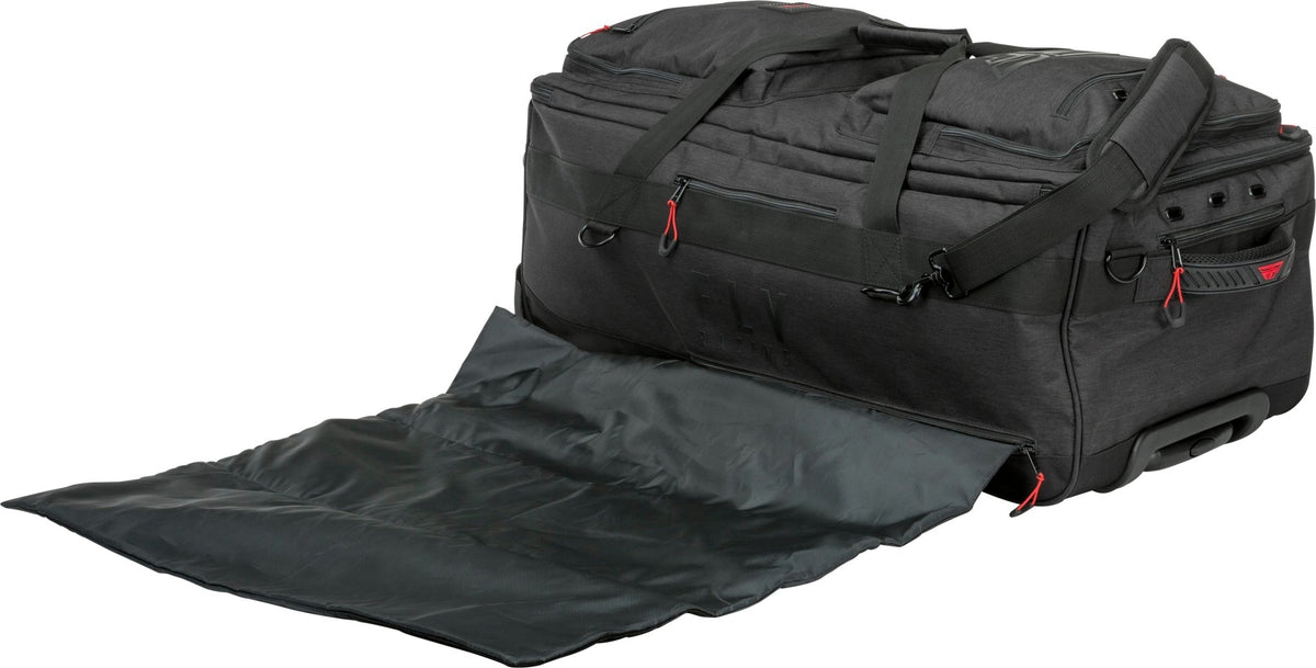 Fly Racing Tour Roller Bag Black - Kelly Motorsports