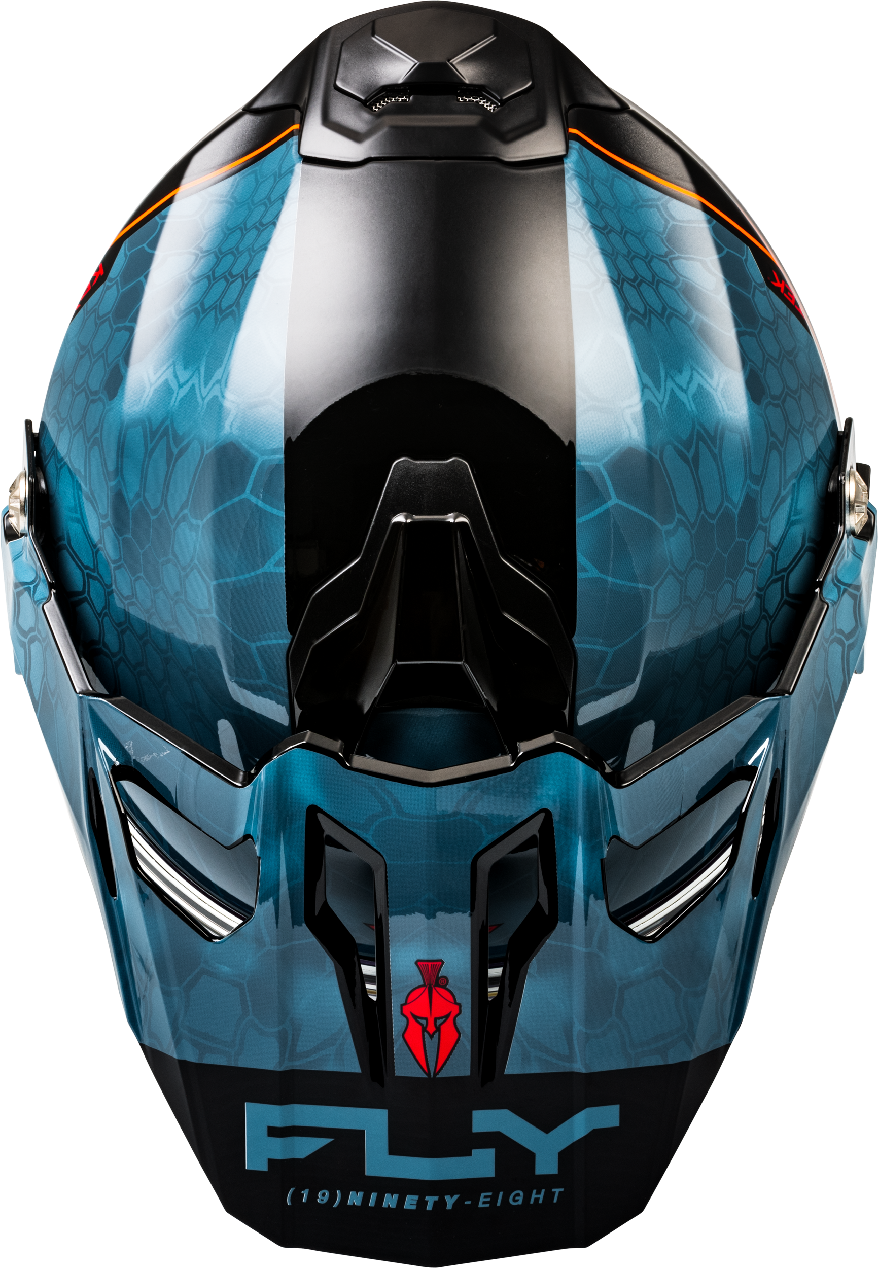 Fly Racing Trekker CW Conceal Helmet with Electric Shield in Slate, Black, and Red – Medium - Kelly Motorsports