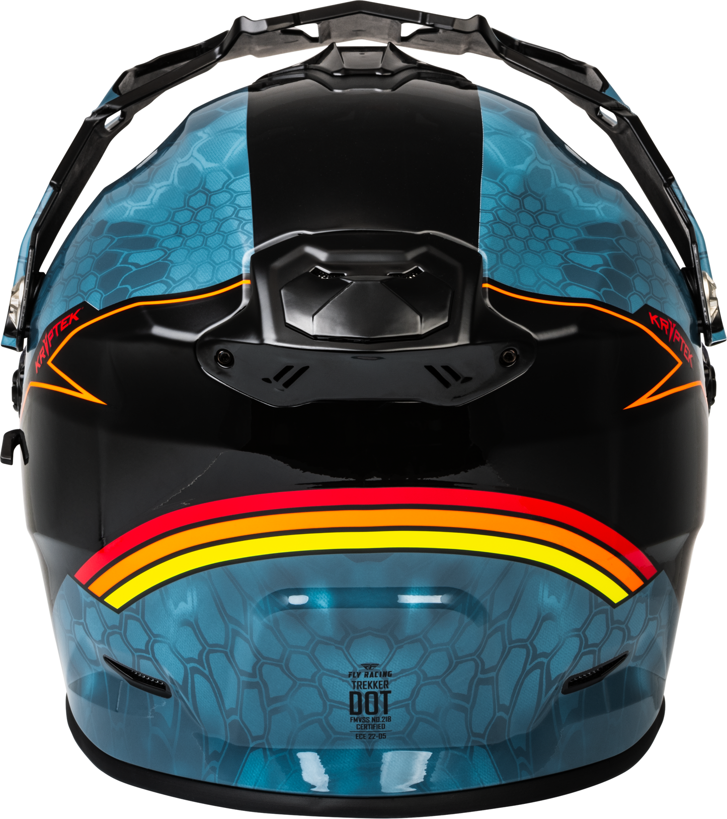 Fly Racing Trekker CW Conceal Helmet with Electric Shield - Slate, Black & Red - Kelly Motorsports