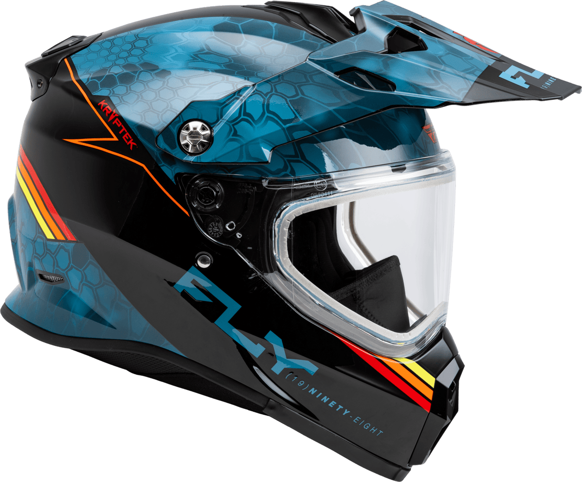 Fly Racing Trekker CW Conceal Helmets Dual Shields Ava! - Kelly Motorsports