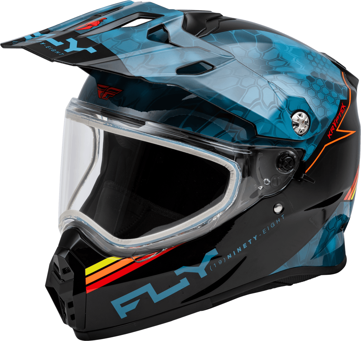 Fly Racing Trekker CW Conceal Helmets Dual Shields Ava! - Kelly Motorsports