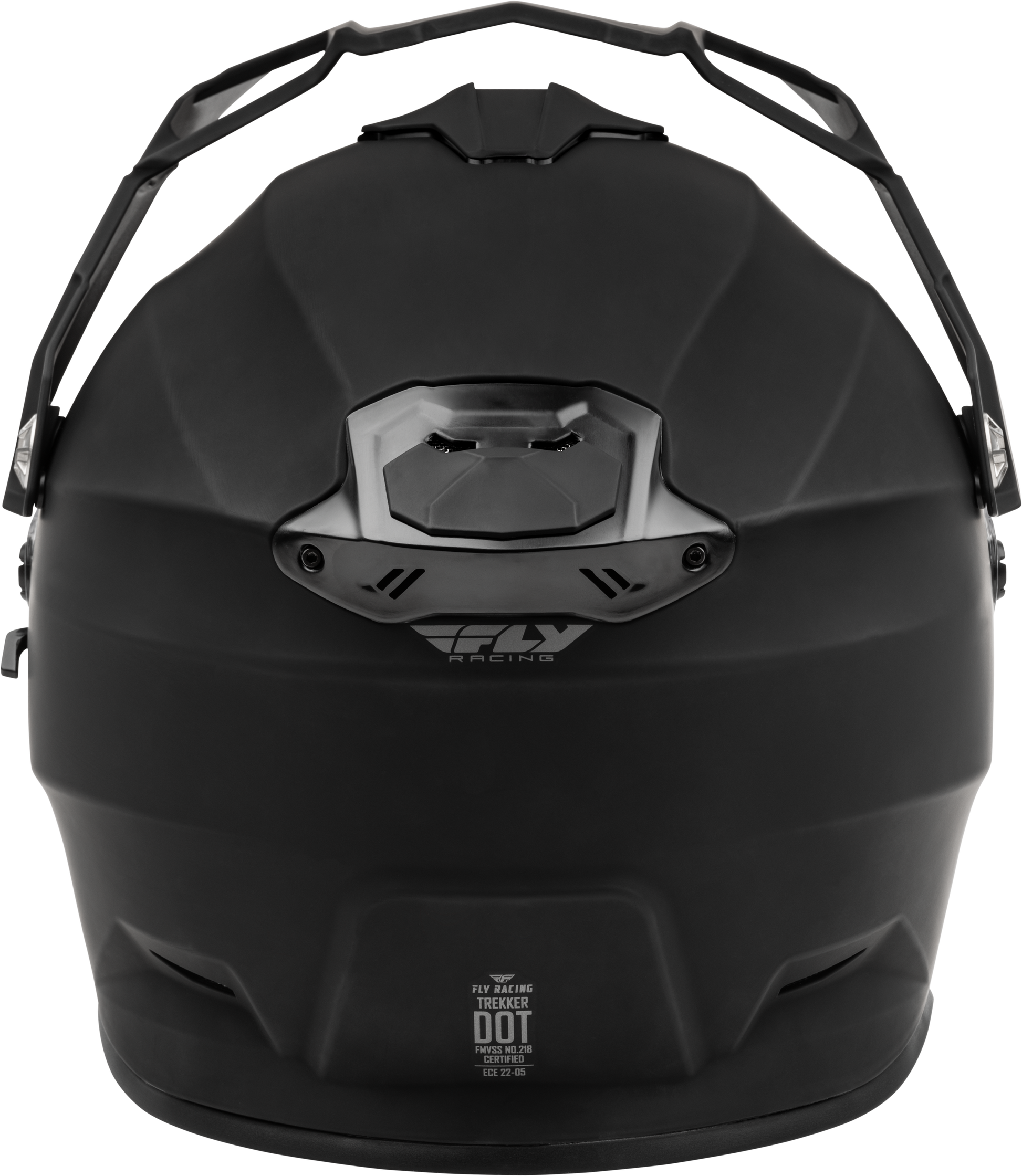 Fly Racing Trekker CW Solid Helmet with Electronic Shield Matte Black XS - Kelly Motorsports