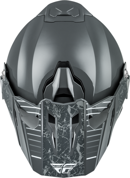 Fly Racing Trekker Granite Helmet Grey - Extra Small (Size XS) - Kelly Motorsports